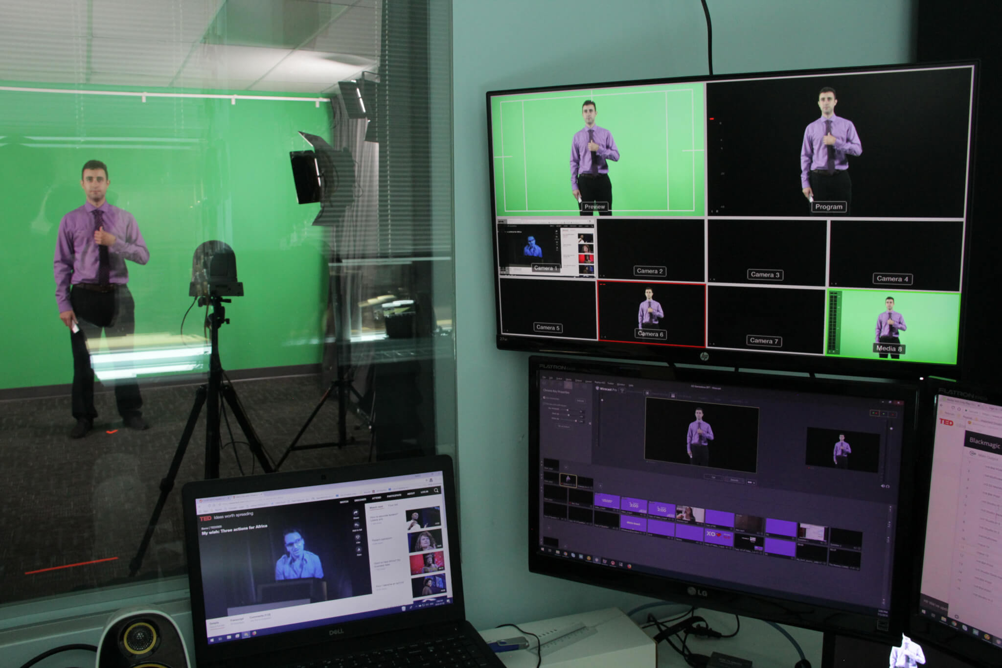 Green Screen Back Scene