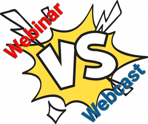 Webcast versus webinar Webcast versus webinar